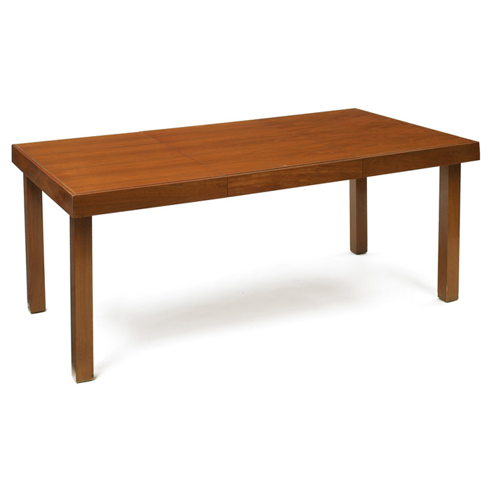 Appraisal: George Nelson dining table by Herman Miller no s walnut