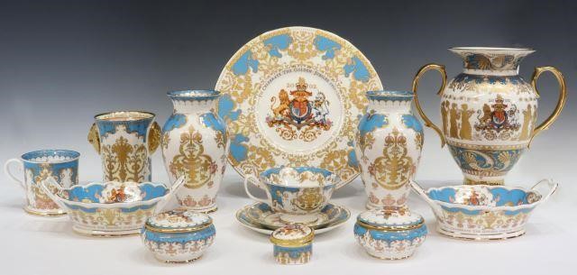 Appraisal: lot of English fine china commemorative tableware The Royal Collection