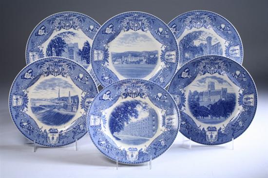 Appraisal: TWELVE WEDGWOOD WEST POINT COMMEMORATIVE PLATES - Including West Point