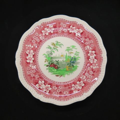 Appraisal: Spode Copeland Merriemount Plates gadroon border excellent