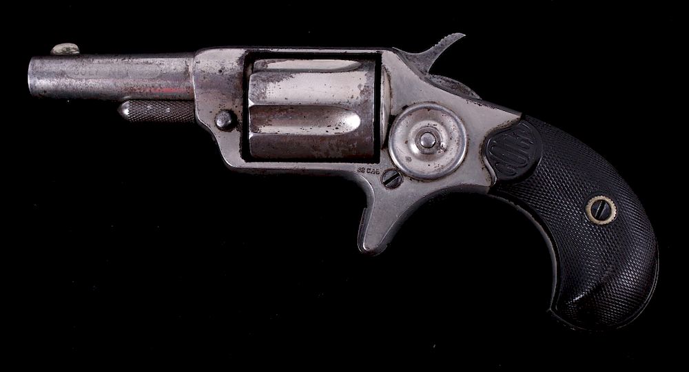 Appraisal: Colt New Line RF Nickel Revolver c This lot features