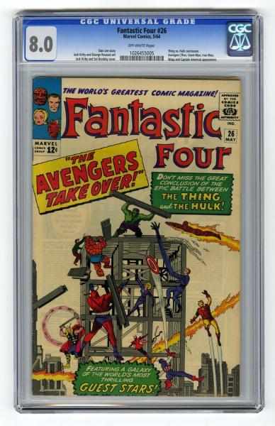 Appraisal: Fantastic Four CGC Marvel Comics Stan Lee story with Jack