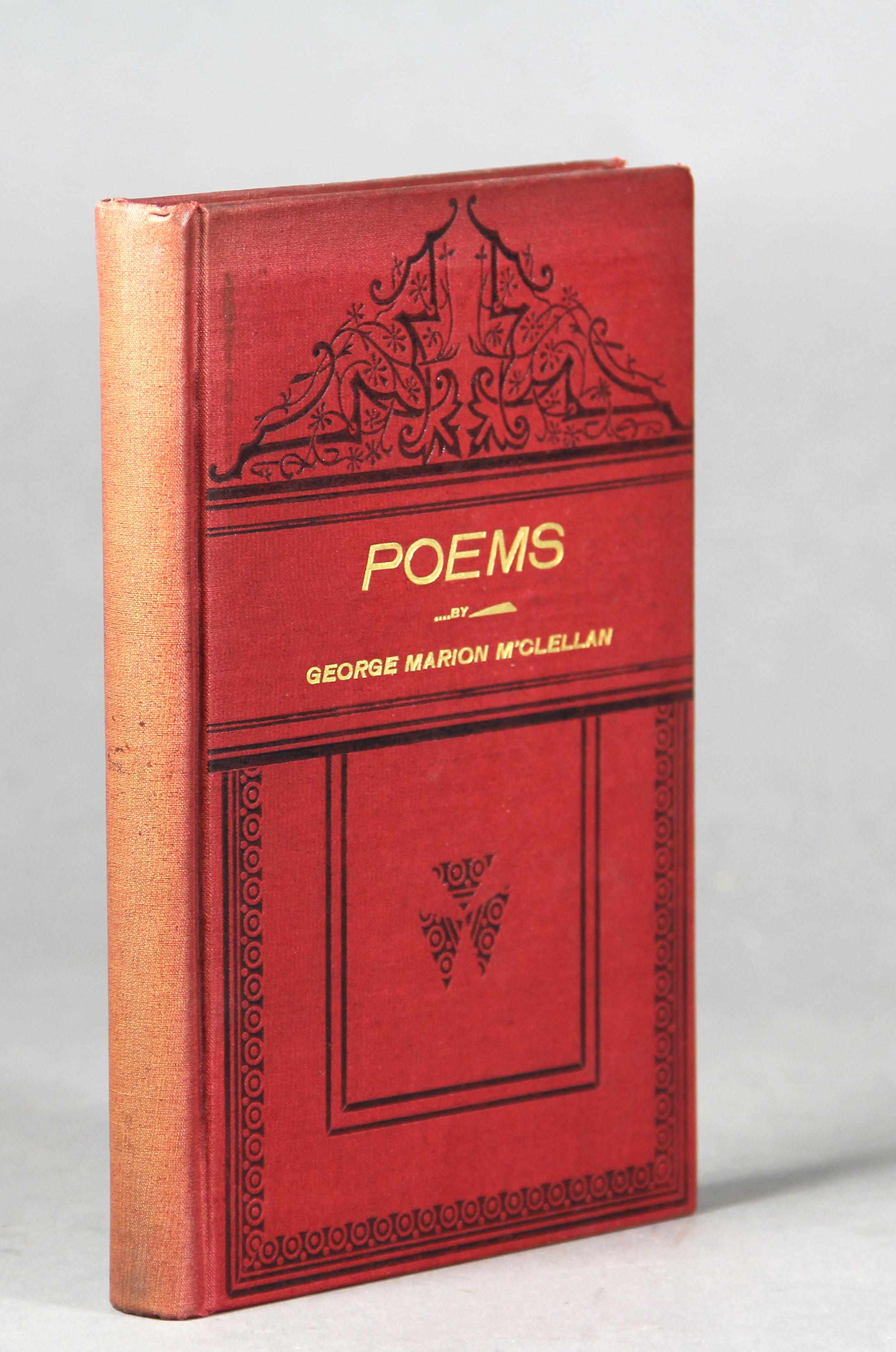 Appraisal: M'CLELLAN GEORGE MARION - Poems Nashville A M E Church