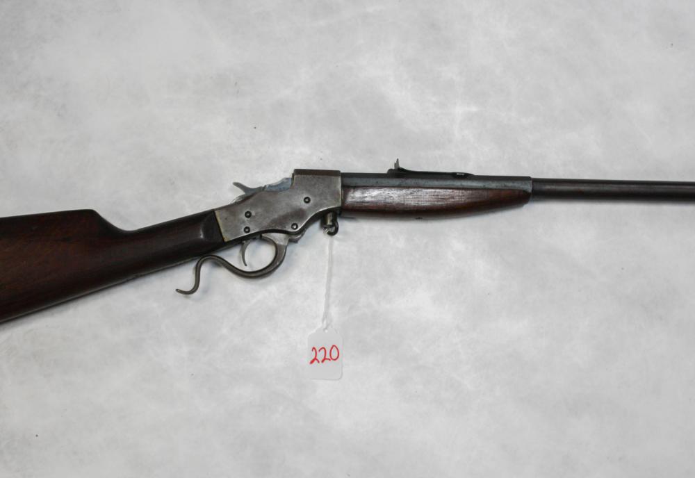 Appraisal: STEVENS FAVORITE SINGLE SHOT RIFLE lr caliber octagonal round barrel