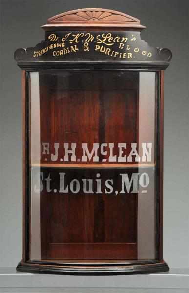 Appraisal: Dr J H McLean Medicine Cabinet Beautiful etched front glass