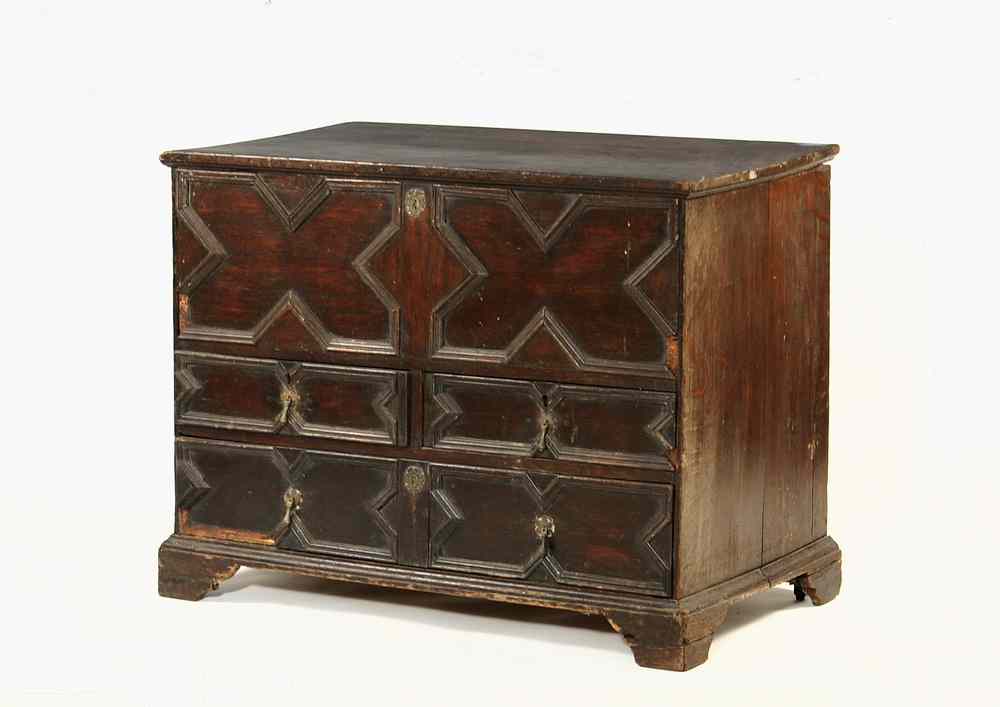 Appraisal: BLANKET CHEST - English Hadley-style lift top blanket chest ca