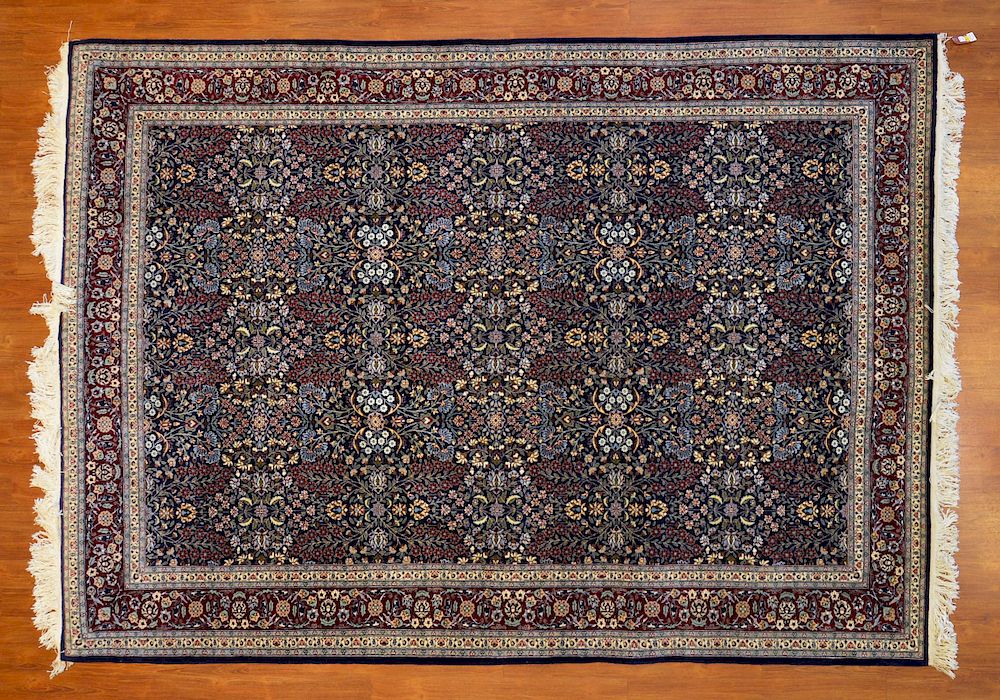 Appraisal: Turkish Hereke Rug x hand knotted modern Condition Appears unused