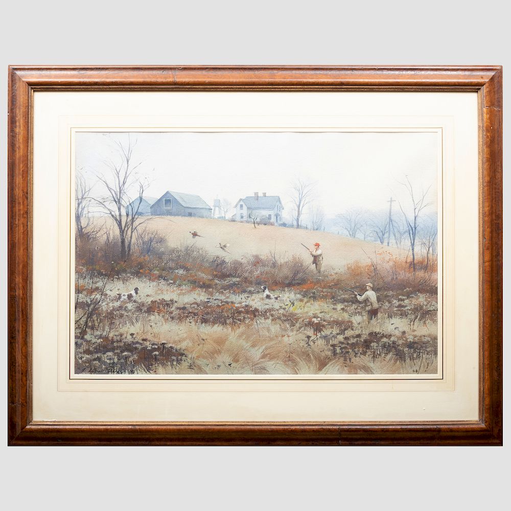 Appraisal: Aiden Lassell Ripley - Pheasants Near the Old Farm Aiden