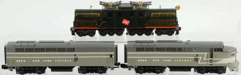 Appraisal: Lot of Williams Train Engines American Includes one Milwaukee Road