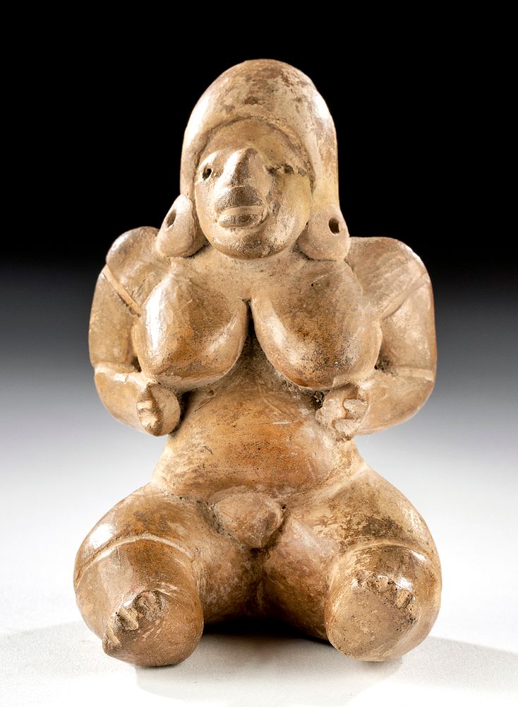 Appraisal: Veracruz Huastec Pottery Female Venus Figure Pre-Columbian Gulf Coast region