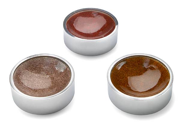 Appraisal: Three Studio Del Campo enameled-copper and chrome bowls s each