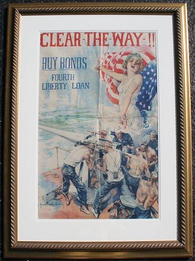 Appraisal: CHRISTY Howard Chandler American - Buy Bonds Liberty Loan Poster