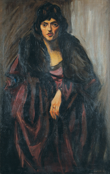 Appraisal: Ben Benn American - Young Woman with Evening Cloak Estimate