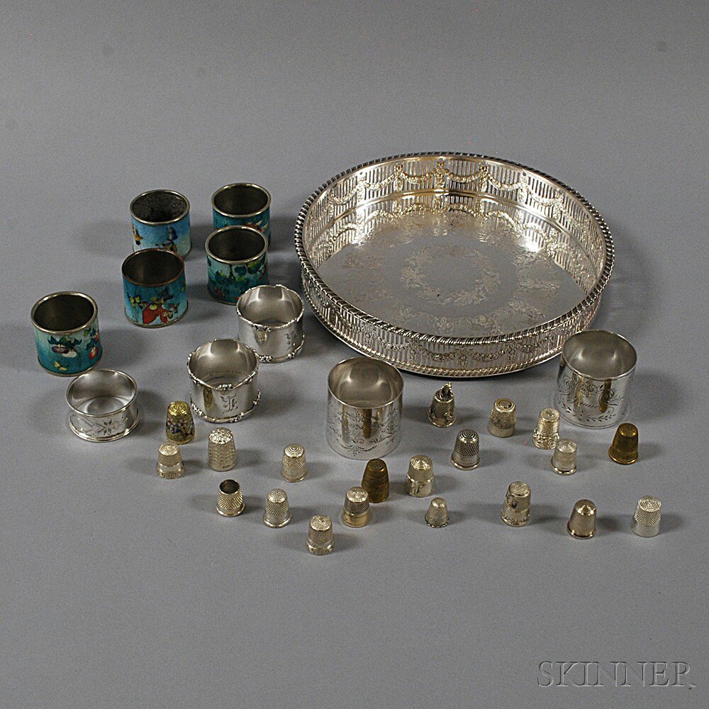 Appraisal: Group of Assorted Tableware an I F S Ltd silver-plated