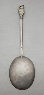 Appraisal: Exeter A Charles I spoon with a gilt figure probably