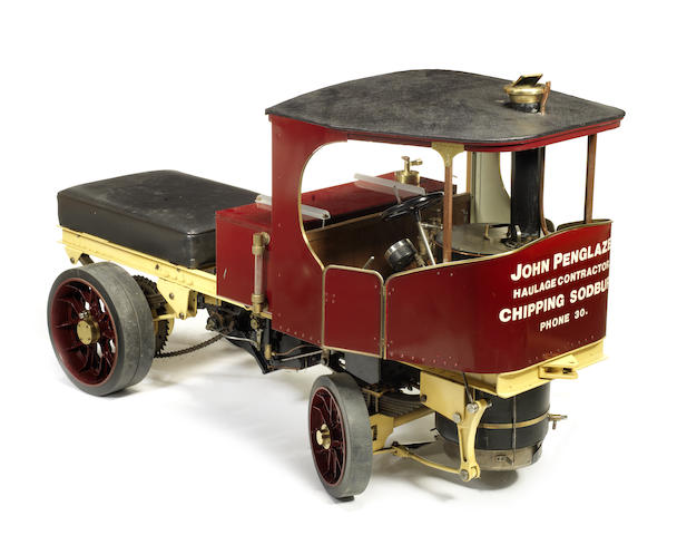 Appraisal: A well engineered -inch scale model of a Clayton steam