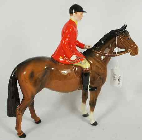 Appraisal: Beswick Huntsman on Standing Horse