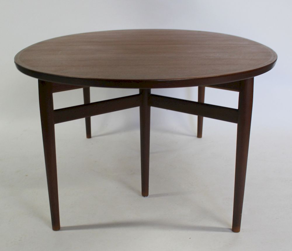 Appraisal: MIDCENTURY Attributed To Arne Vodder Sibast Teak Dining Table Nice