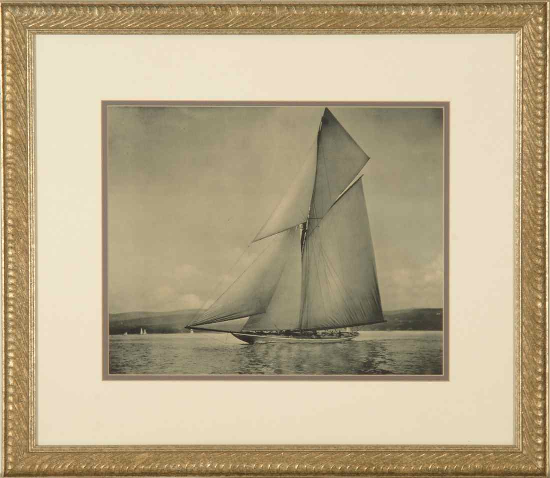 Appraisal: PHOTOGRAPHY - WEST SON SOUTH SEA REPRODUCTION Framed black and