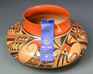 Appraisal: Dawn Navasie Hopi Pottery Jar Award Winner Native American Hopi