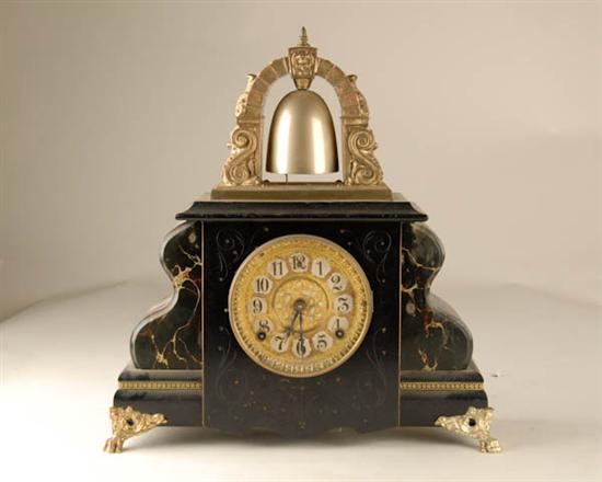 Appraisal: Gilbert Curfew Clock day time and strike H W D