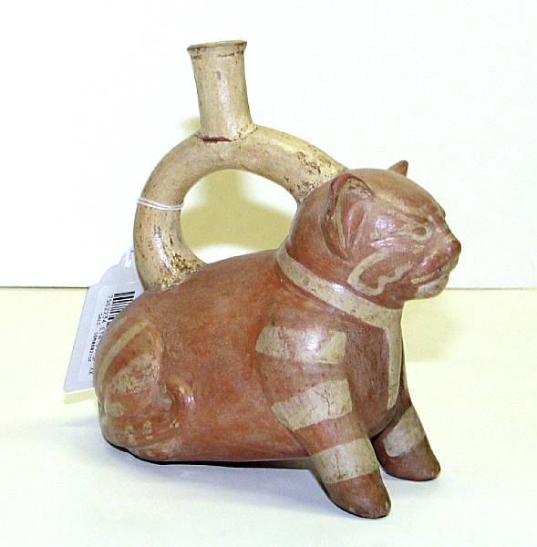 Appraisal: A Moche effigy vessel Circa B C - A D