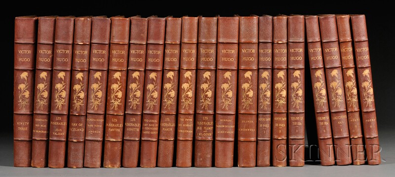 Appraisal: Decorative Bindings Hugo Victor - The Novels Philadelphia George Barrie