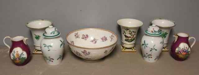 Appraisal: Lot of Pieces of Porcelain From a Briarcliff Manor NY