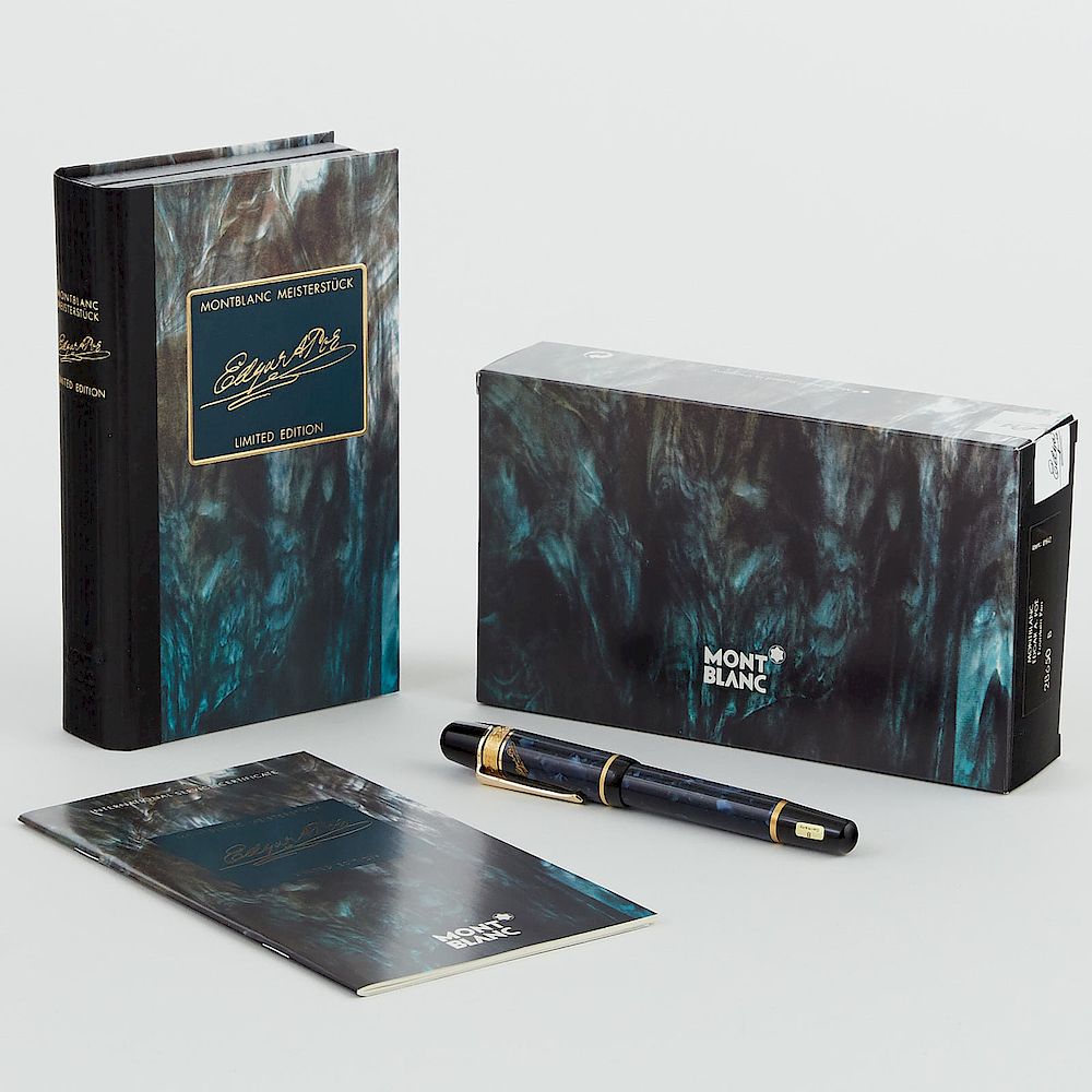 Appraisal: Montblanc Meisterstuck Edgar Allan Poe Limited Edition Fountain Pen Montblanc