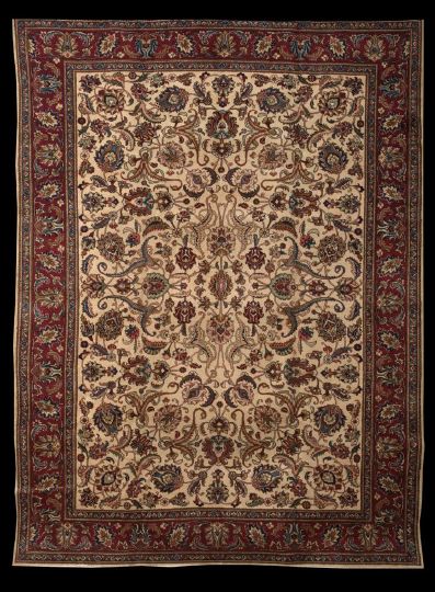 Appraisal: Tabriz Carpet ' x '