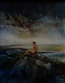 Appraisal: James Gleeson - The Rebirth of Pelops oil on board