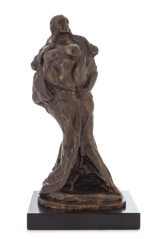 Appraisal: Sale Lot Gaston Lachaise French - Draped Woman bronze later