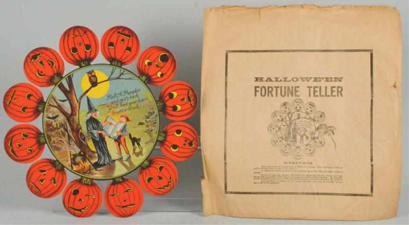 Appraisal: Halloween Fortune Teller Witch Party Game Germany All original along