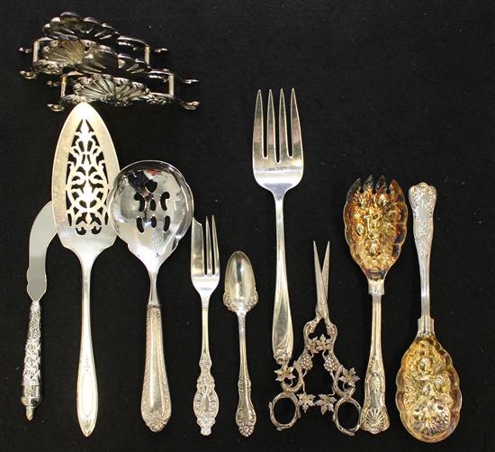 Appraisal: Sale Lot A Collection of Silver-Plate Serving Articles th century