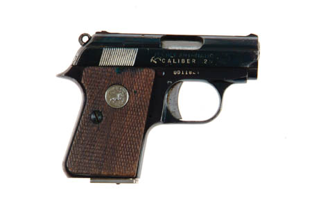 Appraisal: COLT JUNIOR SEMI-AUTO POCKET PISTOL Cal ACP SN OD Colt