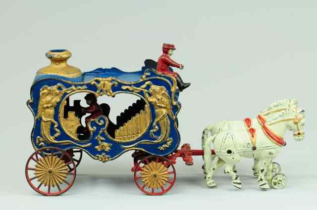 Appraisal: HUBLEY CALLIOPE CIRCUS WAGON C 's well scaled and executed