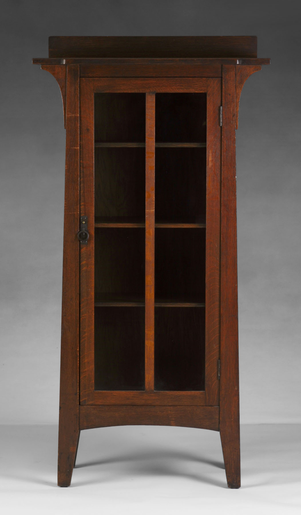 Appraisal: Limberts Oak Door Cabinet Brand on back Condition Old possibly