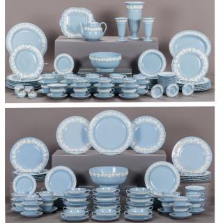 Appraisal: A Large Wedgwood Queensware Dinner Service th Century A combination