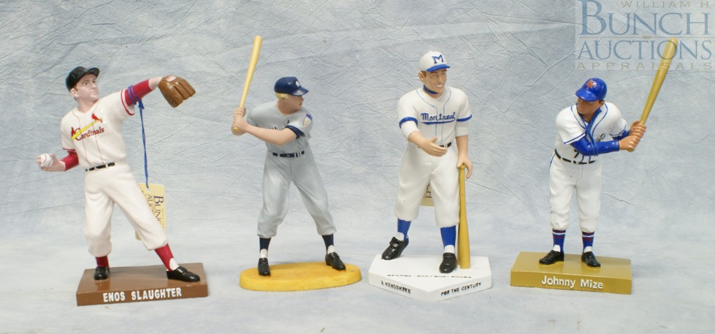 Appraisal: Hartland of Ohio baseball figures George Shotgun Shuba NY Yankees