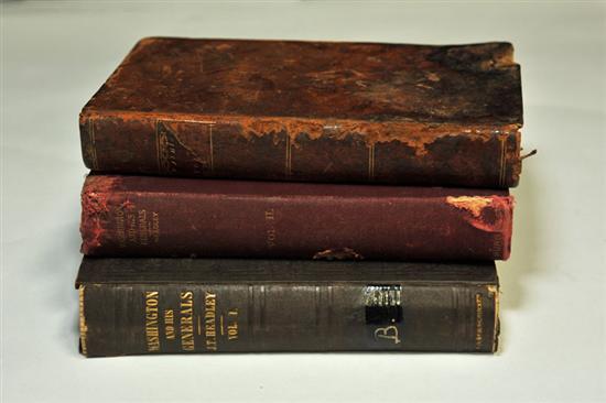 Appraisal: THREE GEORGE WASHINGTON BOOKS ''The Washingtonia Containing a Sketch of