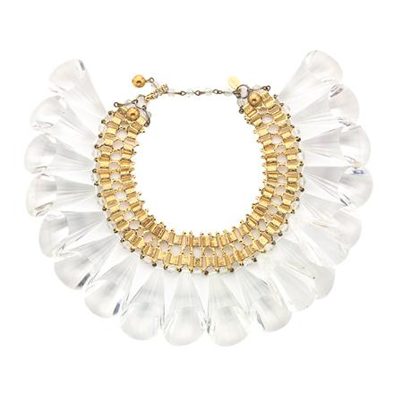 Appraisal: William De Lillo Bib Necklace Estimate -