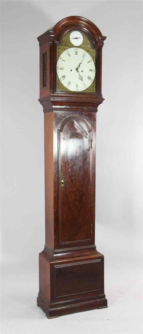 Appraisal: Matthew Thomas Dutton of London A George III mahogany cased