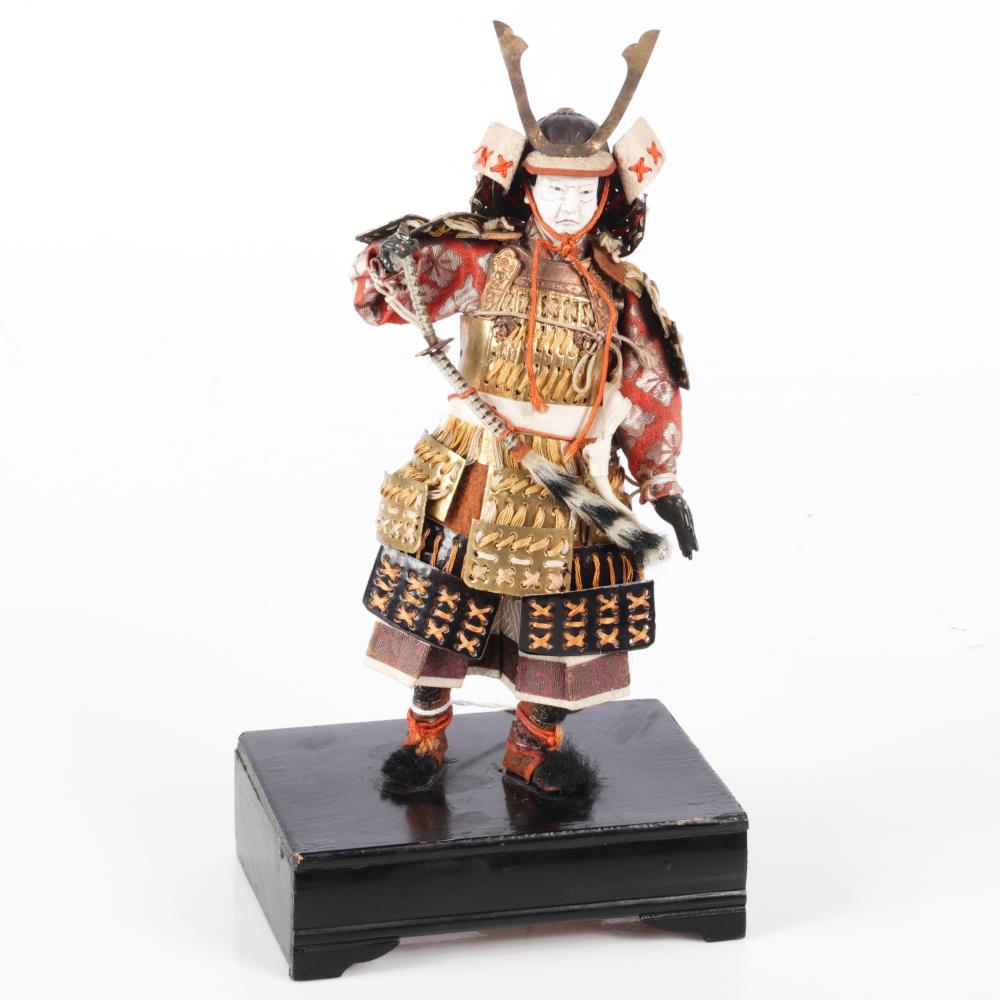 Appraisal: JAPANESE MUSHA GINGYO BOY'S DAY SAMURAI FIGURE DOLL H Japanese