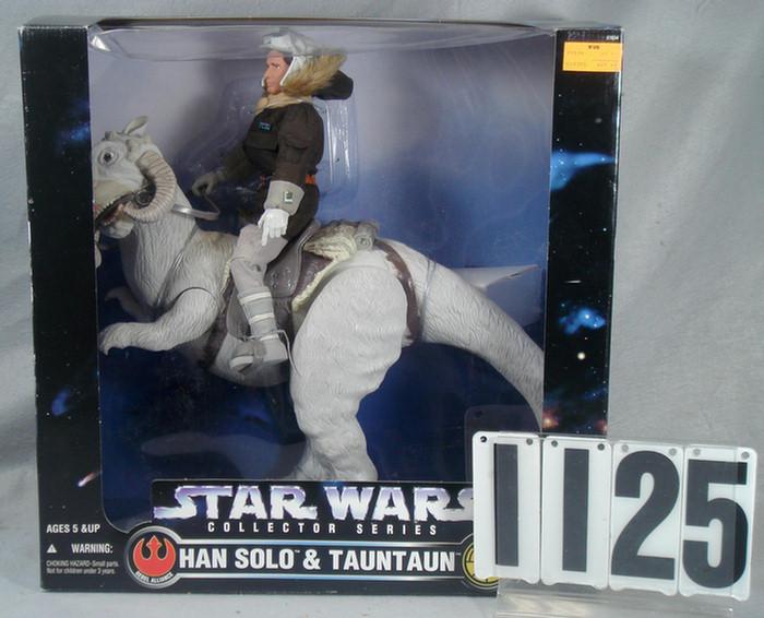 Appraisal: Star Wars Hans Solo and Tauntaun collector figures mint in