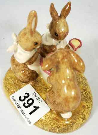 Appraisal: Beswick Beatrix Potter Tableau Figure Flopsy Mopsy and Cottontail Limited