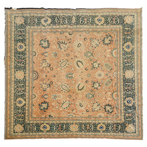 Appraisal: A Turkish Persian Design Rug th Century feet x feet