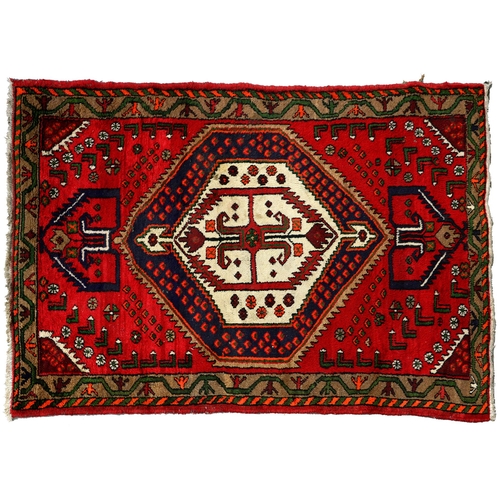 Appraisal: An antique rug x cm and another x cm More