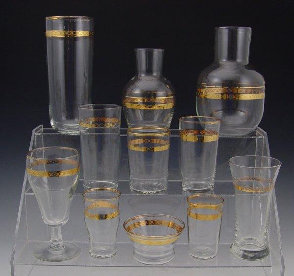 Appraisal: LARGE SUITE OF VINTAGE LIBBEY GLASSWARE Approx pieces to include