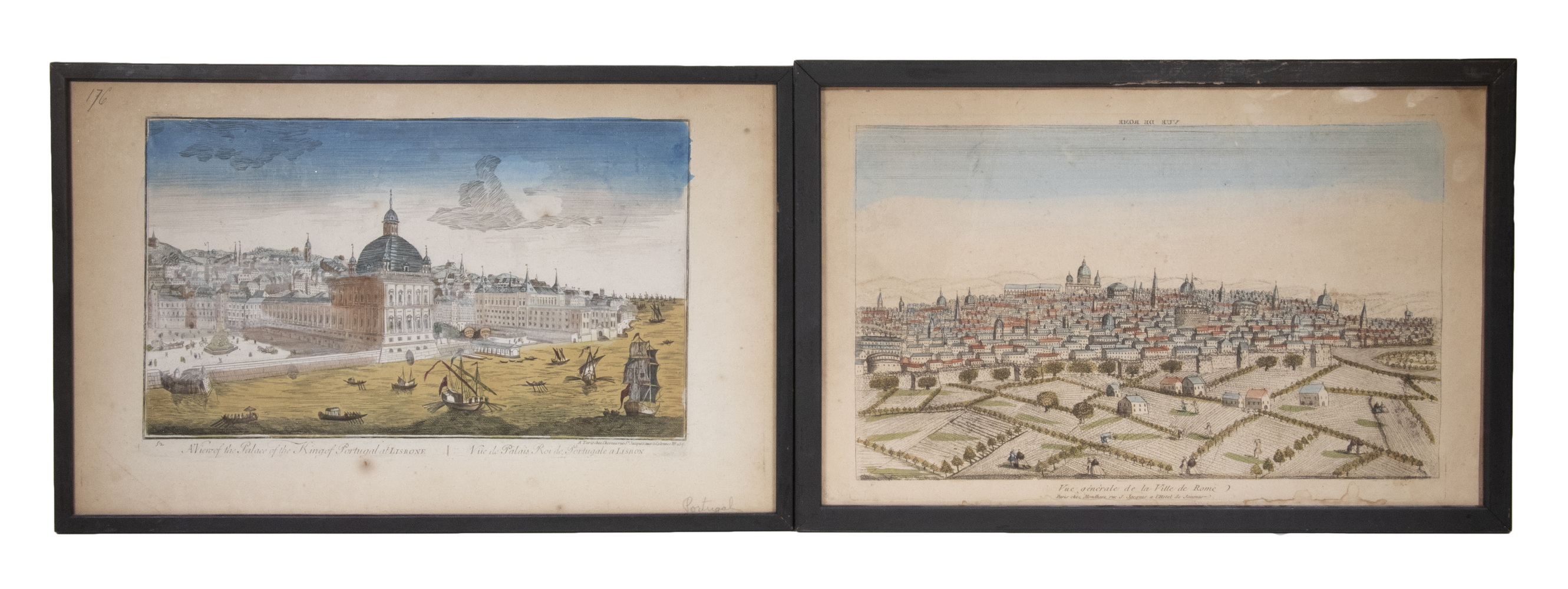 Appraisal: TH C VUE D'OPTIQUES OF EUROPEAN CAPITALS Views of Rome