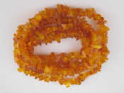 Appraisal: An amber necklace approx cm long grams